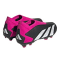 Black - Back - Adidas Childrens-Kids Predator Accuracy 3 Firm Ground Boots