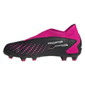 Black - Side - Adidas Childrens-Kids Predator Accuracy 3 Firm Ground Boots