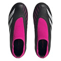 Black - Lifestyle - Adidas Childrens-Kids Predator Accuracy 3 Firm Ground Boots