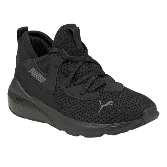 Black - Front - Puma Boys Flat Trainers