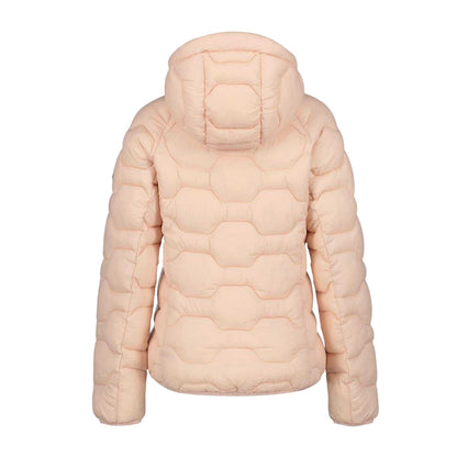 Baby Pink - Back - Icepeak Womens-Ladies Patterned Full Zip Puffer Jacket