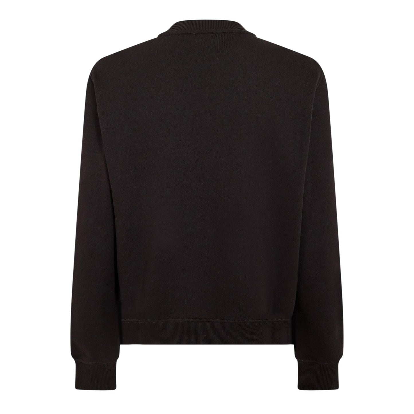 Black - Back - Diesel Mens Ginn Felpa Logo Crew Neck Sweatshirt