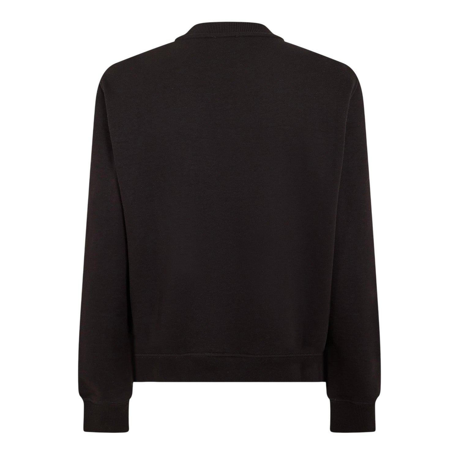 Black - Back - Diesel Mens Ginn Felpa Logo Crew Neck Sweatshirt