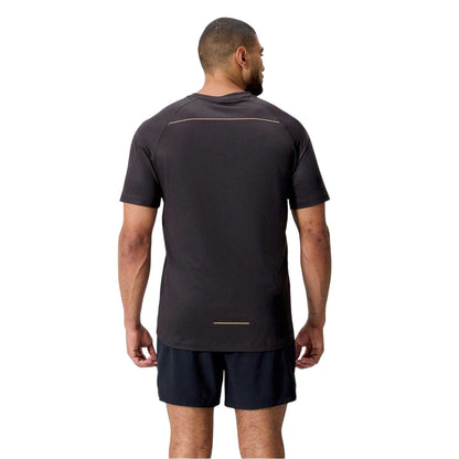 Black - Back - Canterbury Mens Tempo Logo Regular Raglan T-Shirt