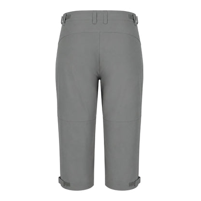 Dark Olive - Back - Icepeak Womens-Ladies Beattie Straight Cargo Trousers