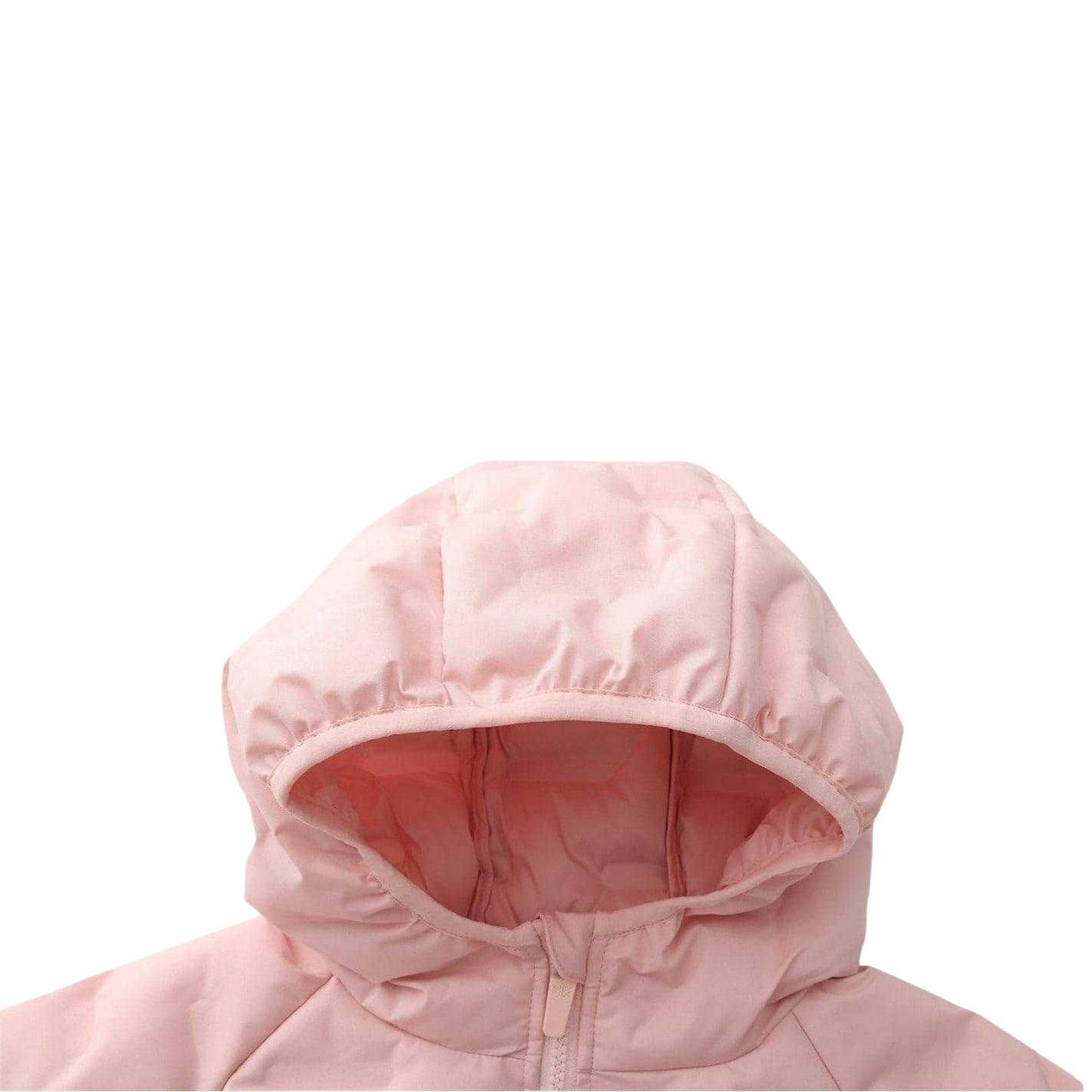 Pink - Side - Karrimor Childrens-Kids Heat Sealed Baffles Puffer Jacket