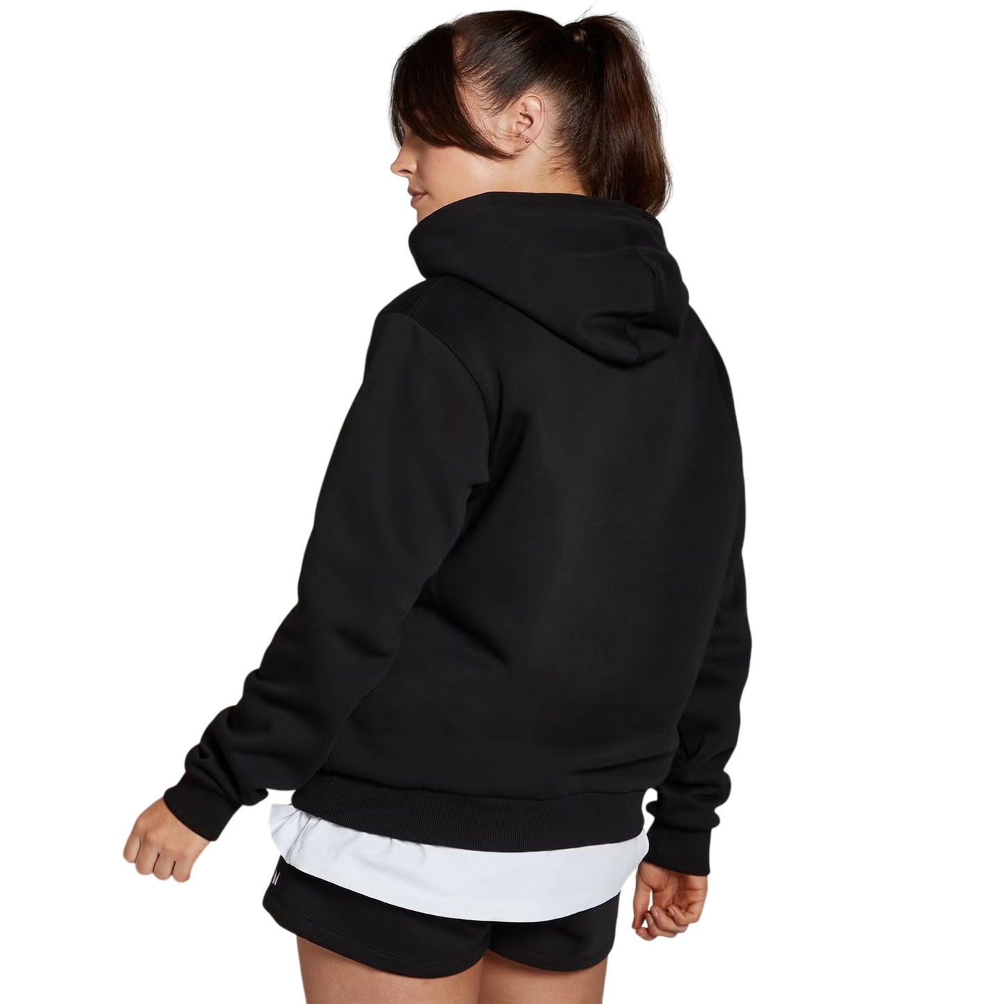 Black - Back - MyProtein Womens-Ladies Regular Hoodie