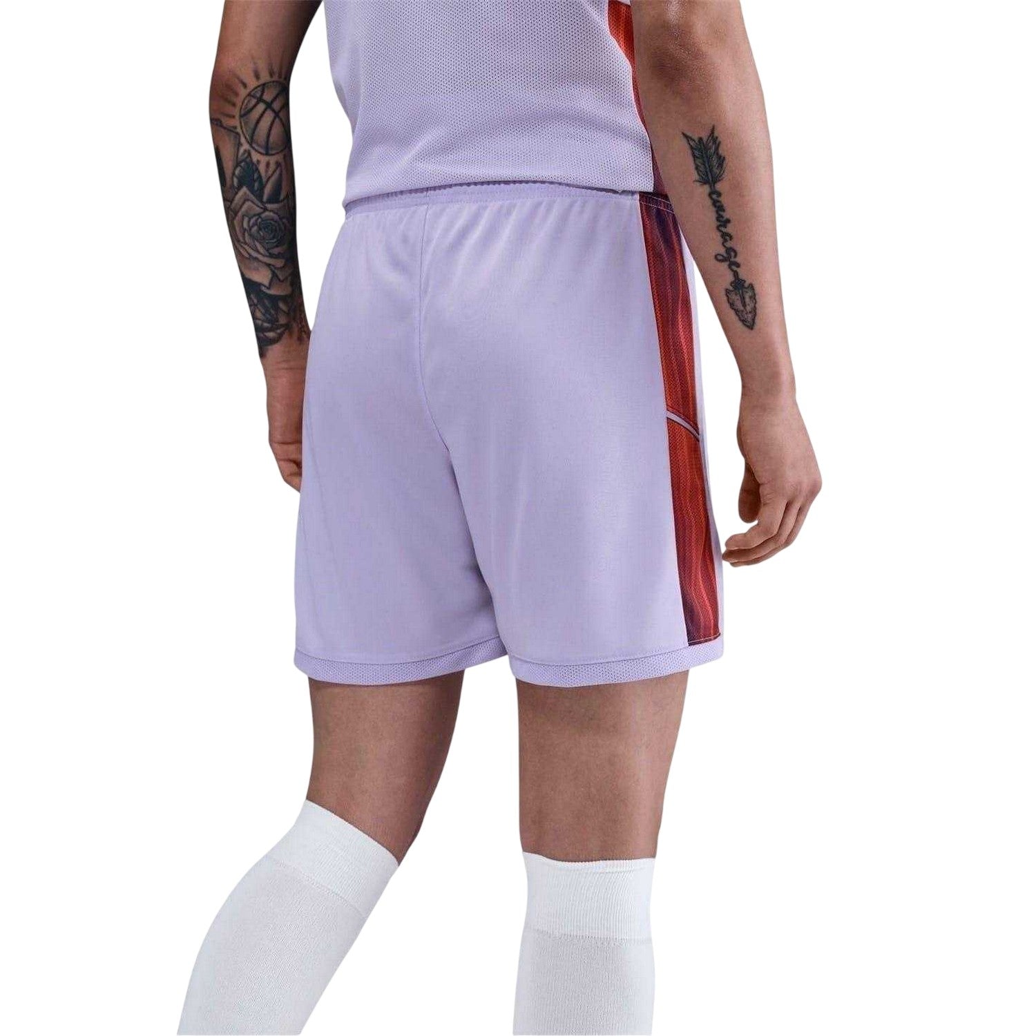 Oxygen Blue - Back - Nike Womens-Ladies Manchester United FC Colour Block Football Shorts