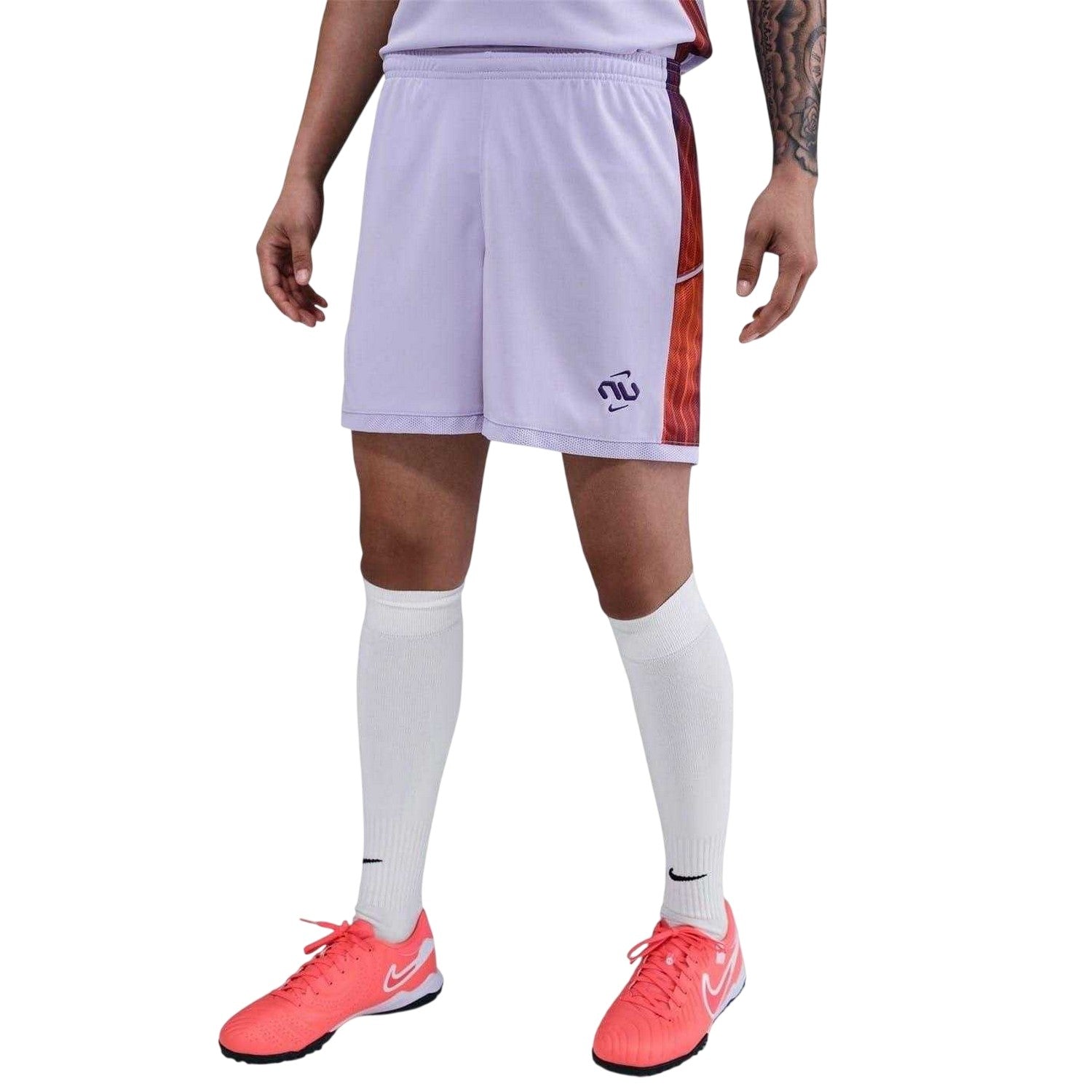 Oxygen Blue - Front - Nike Womens-Ladies Manchester United FC Colour Block Football Shorts