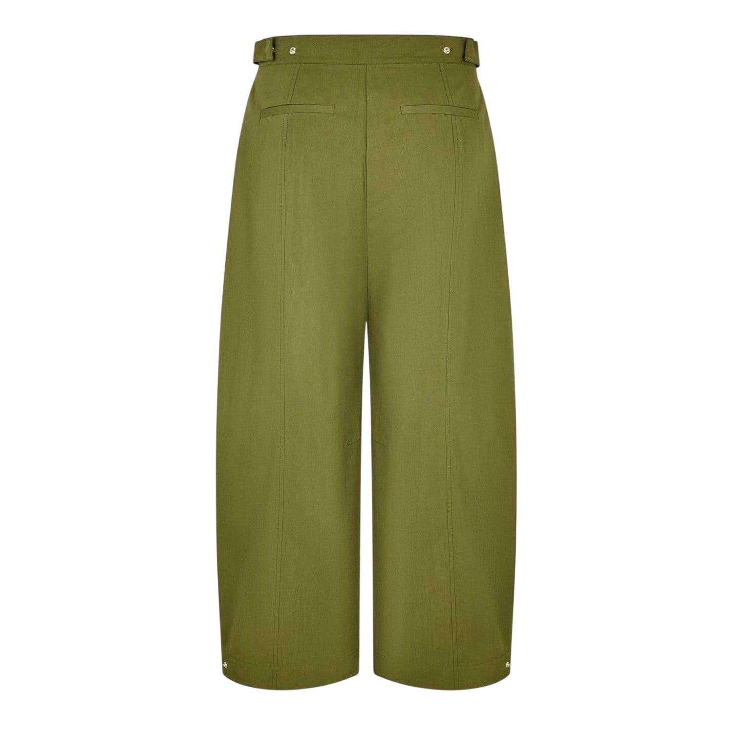 Grape Leaf - Back - Edited Womens-Ladies Bianca Wide Leg Trousers