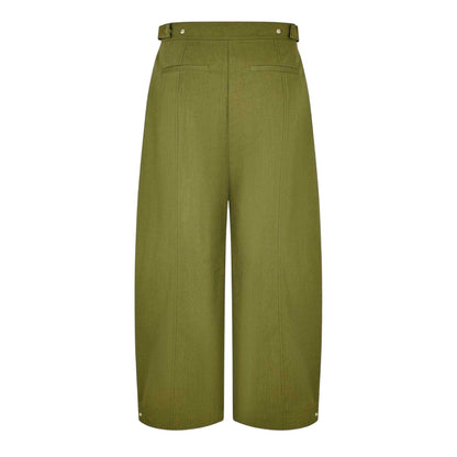 Grape Leaf - Back - Edited Womens-Ladies Bianca Wide Leg Trousers