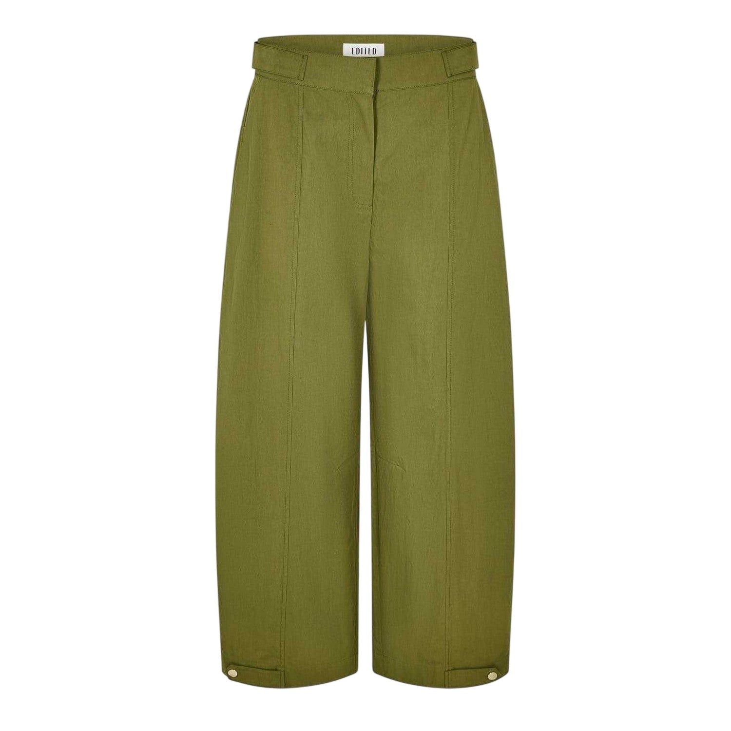 Grape Leaf - Front - Edited Womens-Ladies Bianca Wide Leg Trousers