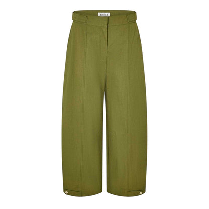 Grape Leaf - Front - Edited Womens-Ladies Bianca Wide Leg Trousers