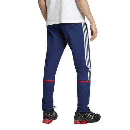 Blue - Back - Adidas Mens FC Bayern Munich Slim Tracksuit Bottoms