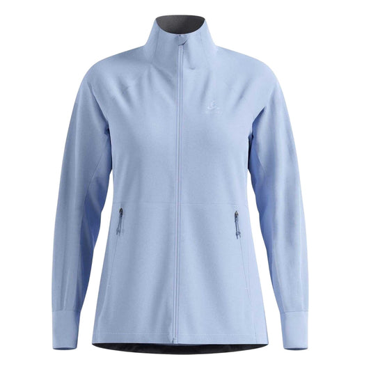 Heron - Front - Odlo Womens-Ladies Essentials Logo Jacket