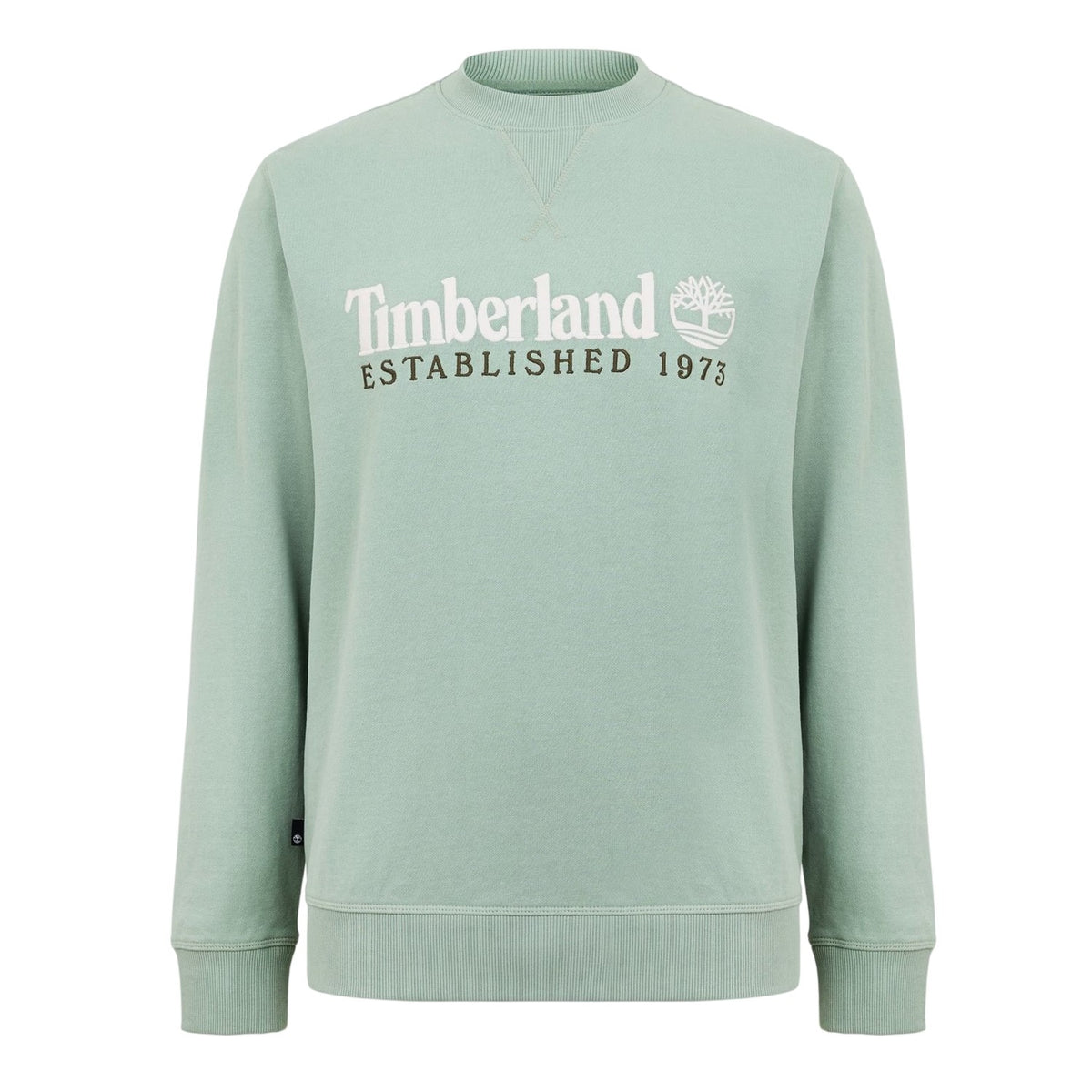 Green Bay - Front - Timberland Womens-Ladies Embroidered Logo Crew Neck Sweatshirt