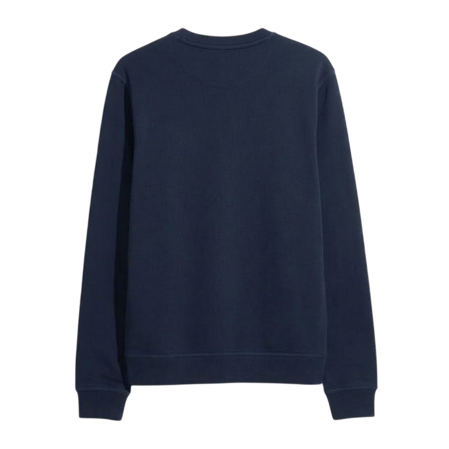 True Navy - Back - Farah Mens Organic Cotton Crew Neck Sweatshirt