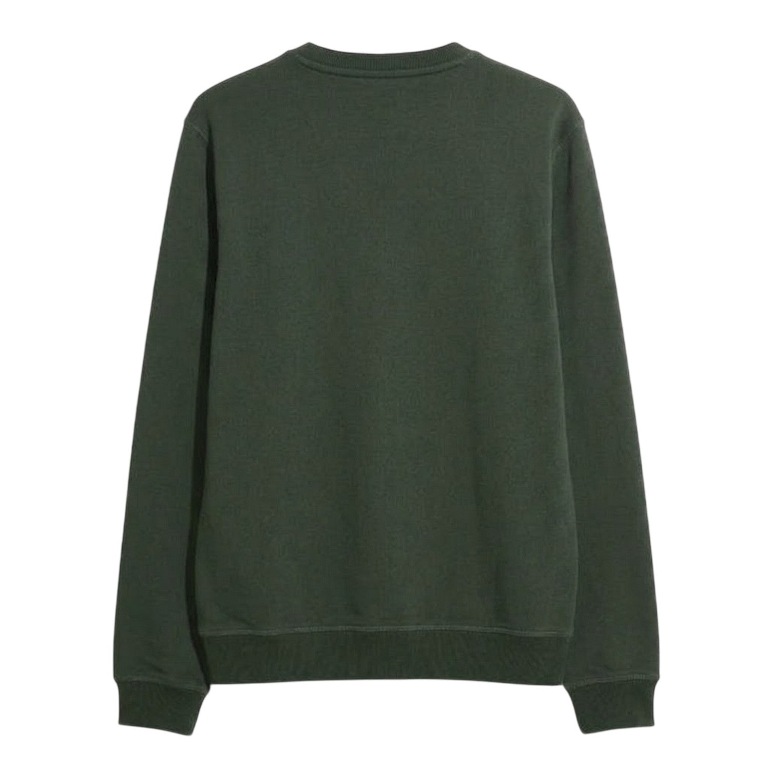 Evergreen - Back - Farah Mens Organic Cotton Crew Neck Sweatshirt