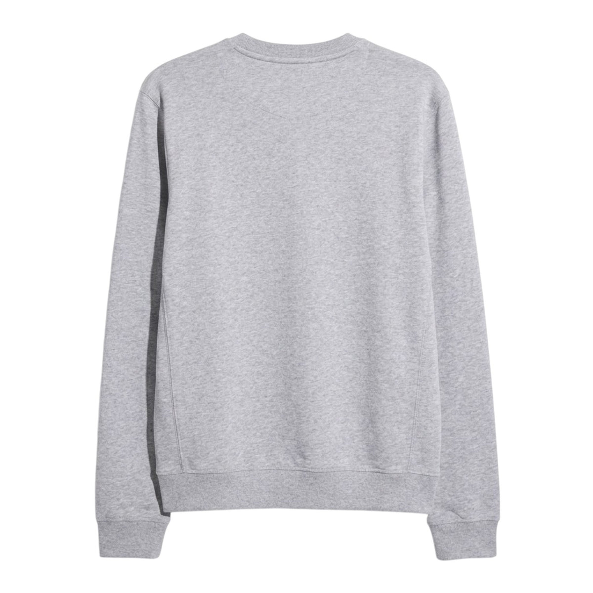 Grey Marl - Back - Farah Mens Organic Cotton Crew Neck Sweatshirt