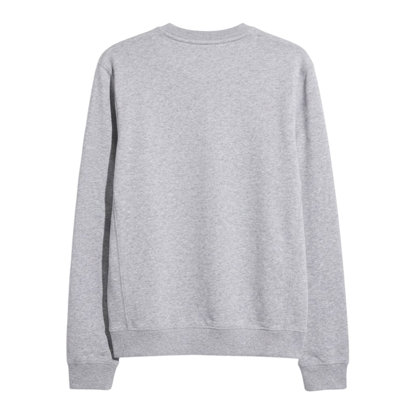 Grey Marl - Back - Farah Mens Organic Cotton Crew Neck Sweatshirt