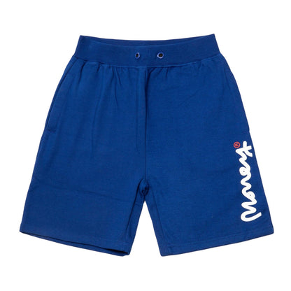 Royal Blue - Front - Money Childrens-Kids Cotton Logo Shorts