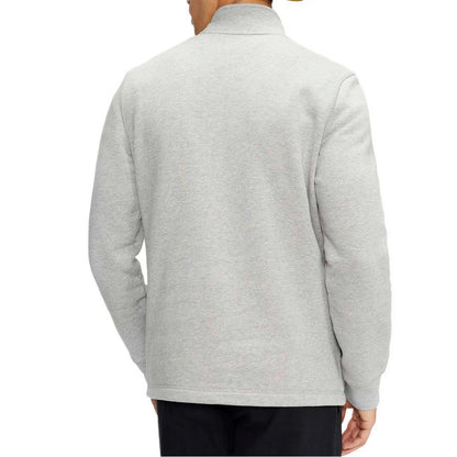Grey - Back - Ted Baker Unisex Adult Kilbrn Quarter Zip Sweatshirt
