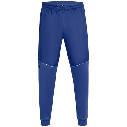Blue - Front - Under Armour Mens Storm Tracksuit Bottoms