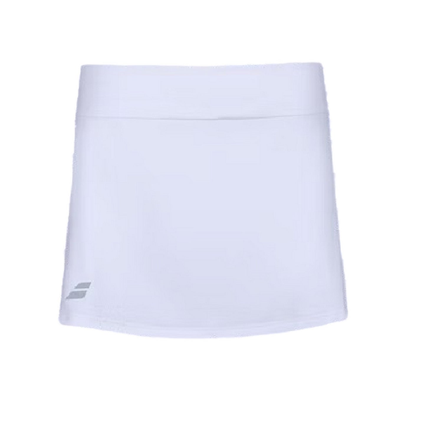 White - Front - Babolat Womens-Ladies Logo Skirt