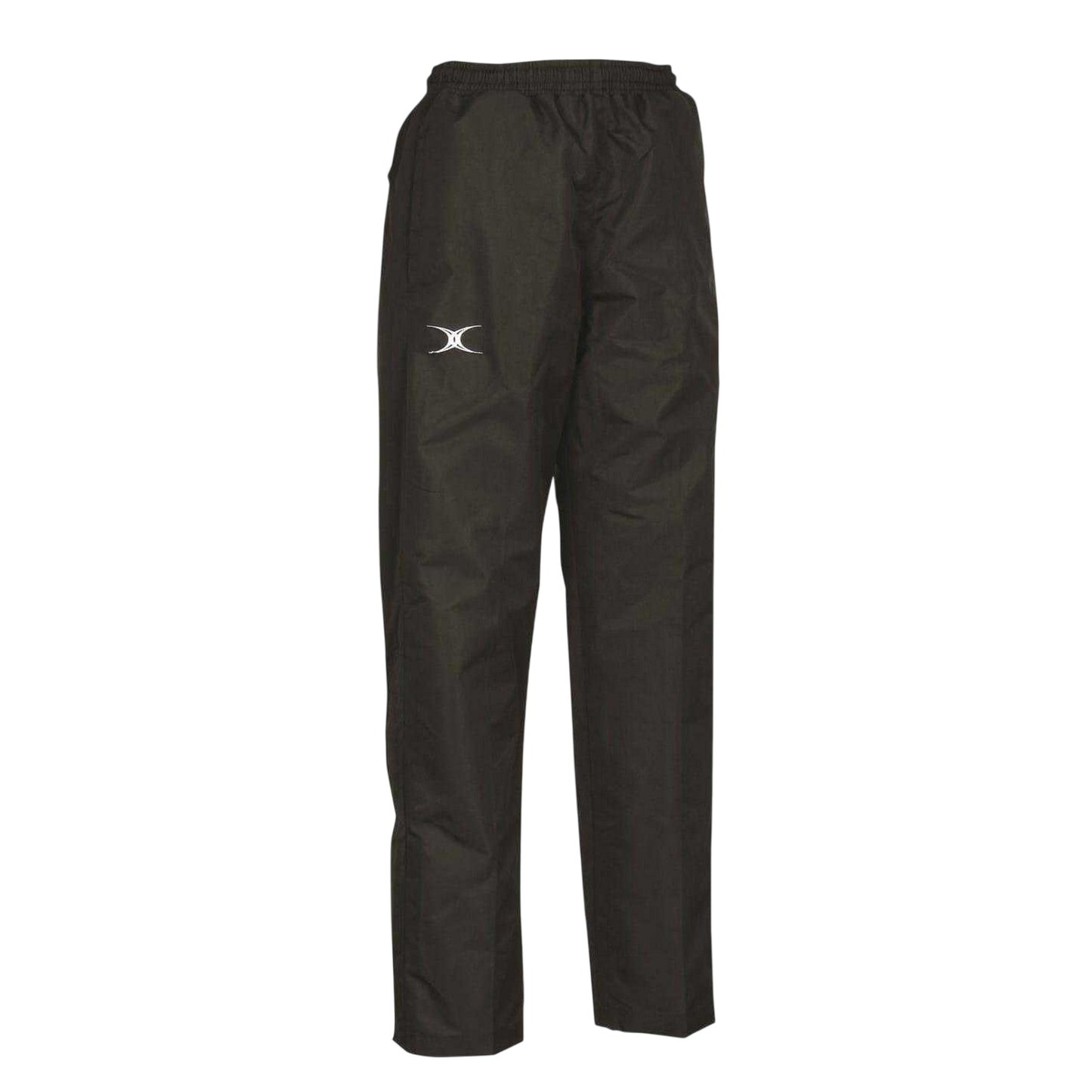Black - Front - Gilbert Womens-Ladies Revolution Straight Tracksuit Bottoms