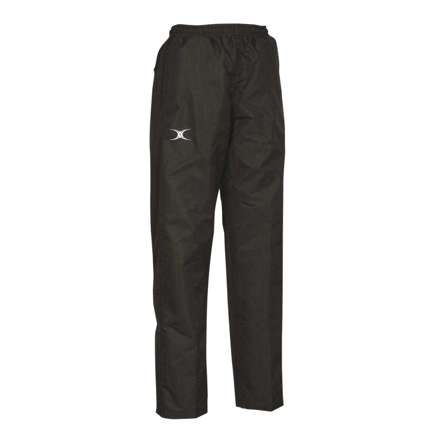 Black - Front - Gilbert Womens-Ladies Revolution Straight Tracksuit Bottoms