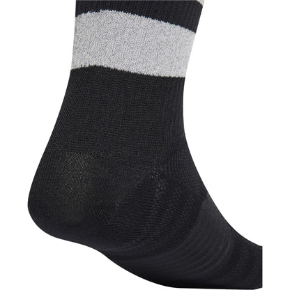 Black - Lifestyle - Adidas Unisex Adult Reflective Running Crew Socks