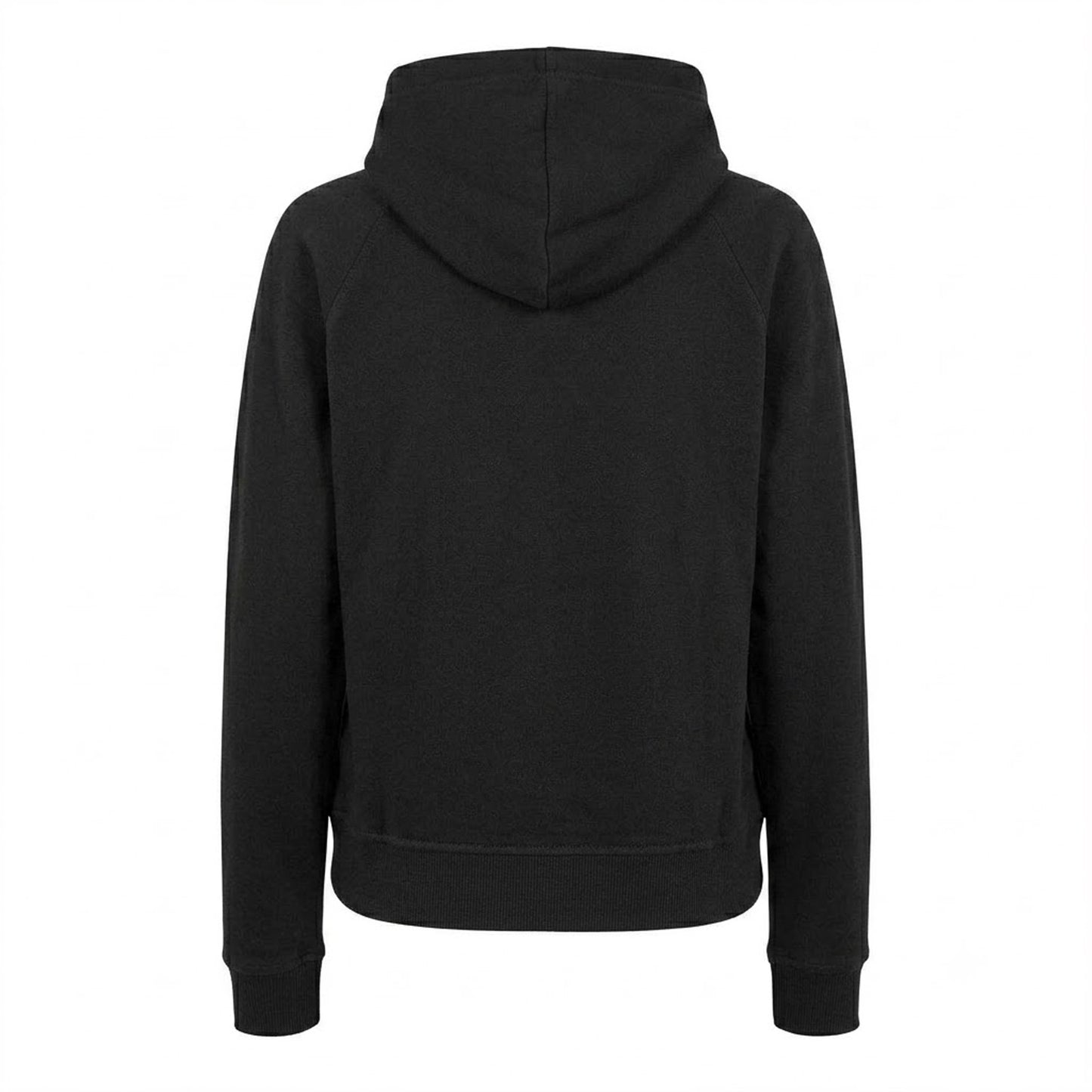 Black - Back - Diesel Womens-Ladies Heart Regular Long-Sleeved Hoodie