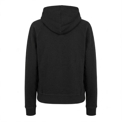 Black - Back - Diesel Womens-Ladies Heart Regular Long-Sleeved Hoodie