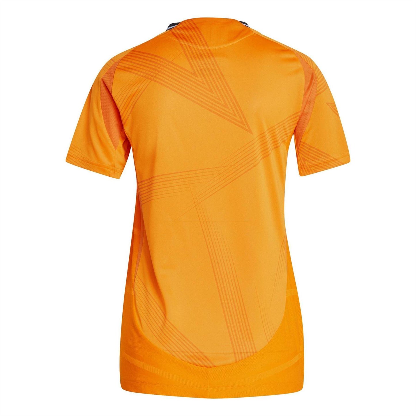Orange - Back - Adidas Womens-Ladies 24-25 Real Madrid CF Away Jersey