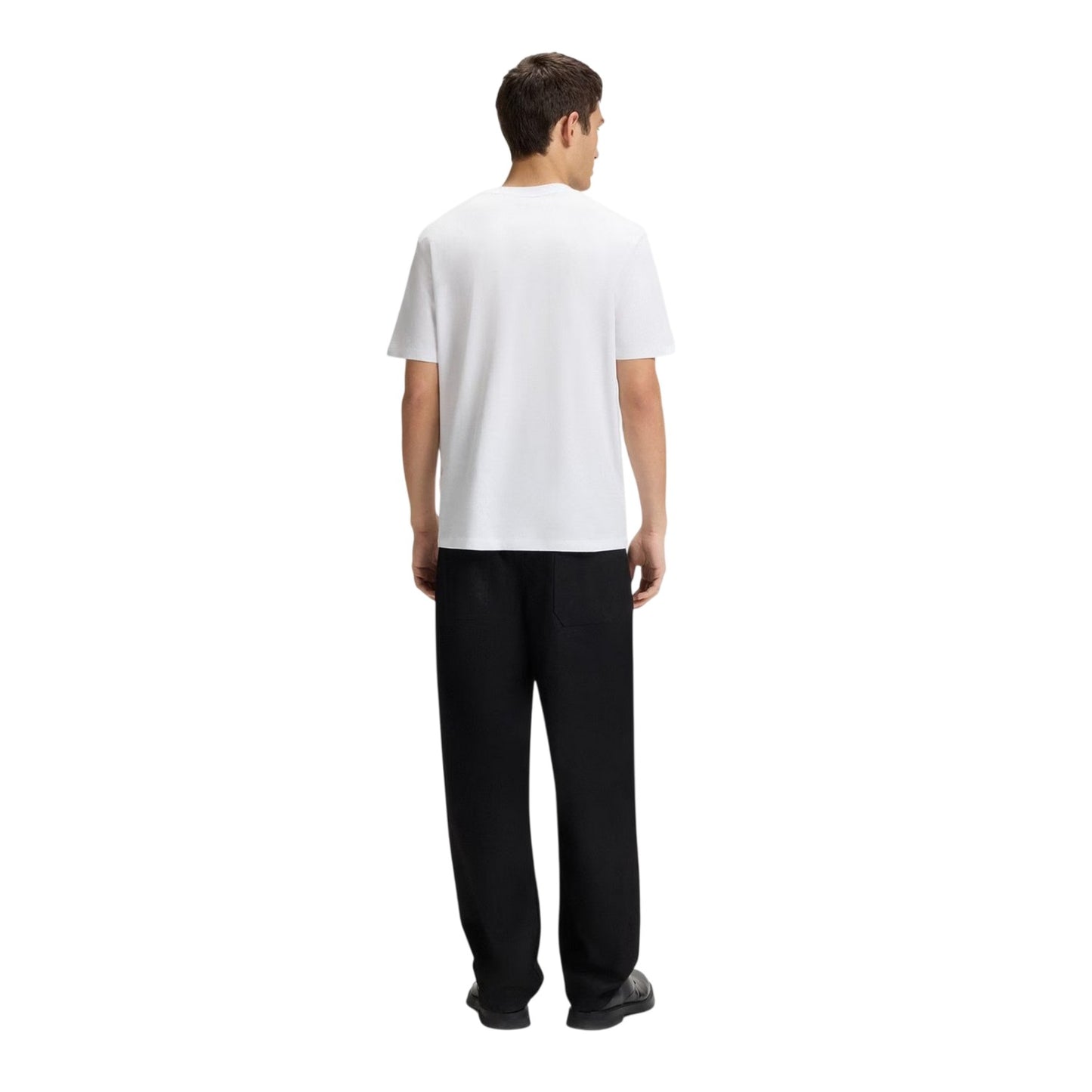 White - Back - Hugo Mens Doberman T-Shirt