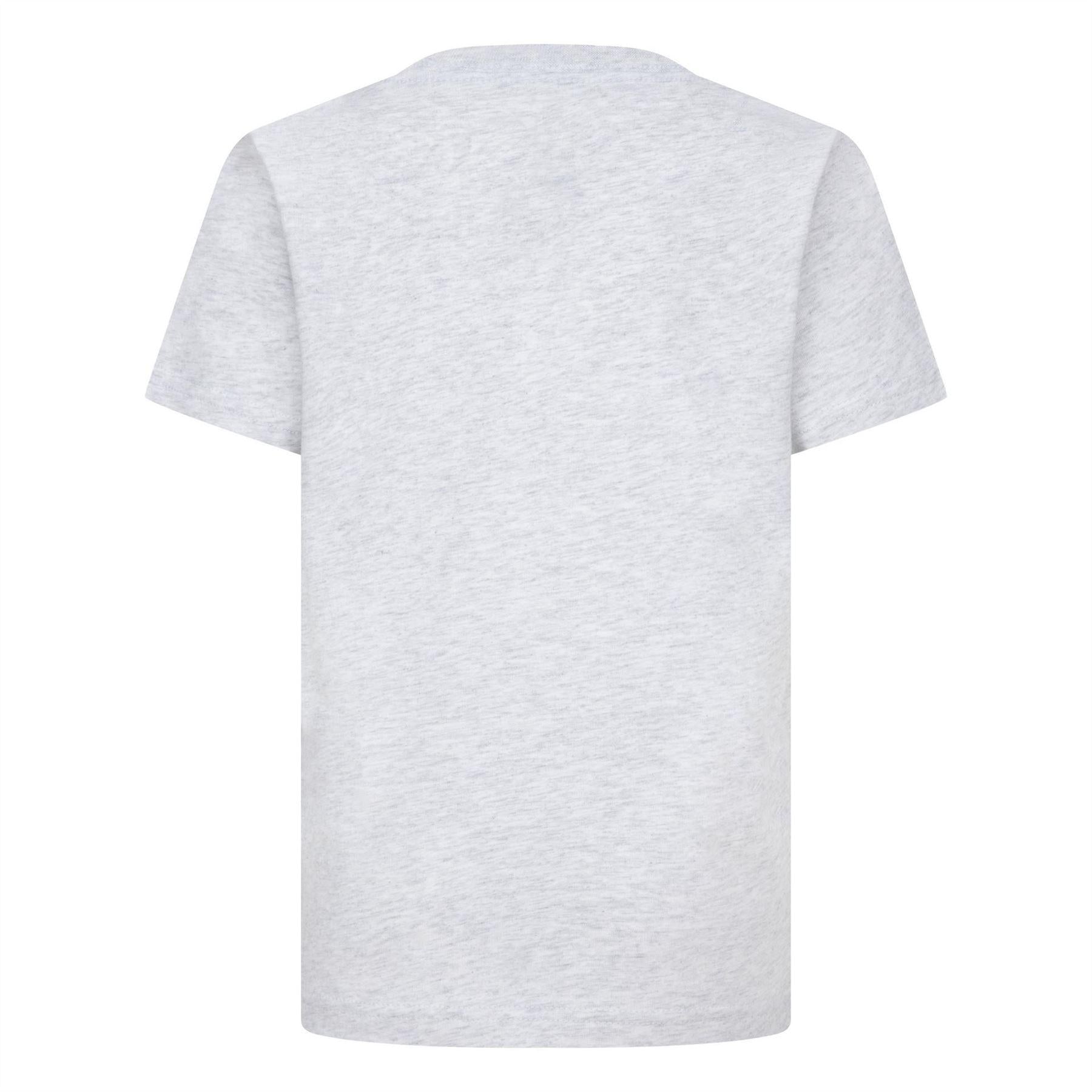 Heather Grey - Back - Nike Childrens-Kids Just Do It Marl T-Shirt