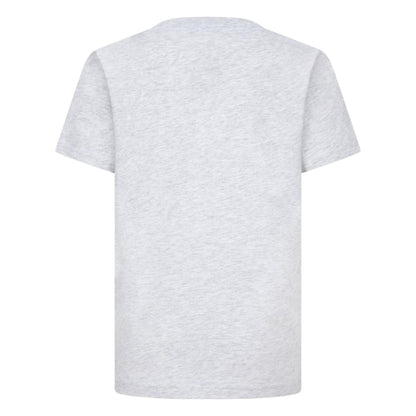 Heather Grey - Back - Nike Childrens-Kids Just Do It Marl T-Shirt