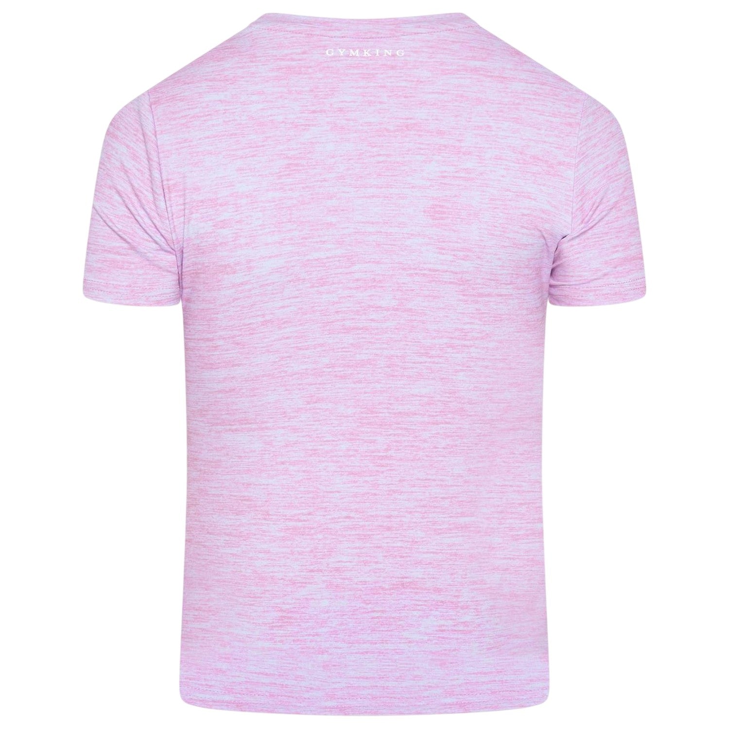 Pink - Back - Gym King Womens-Ladies 365 Crew Neck Regular T-Shirt