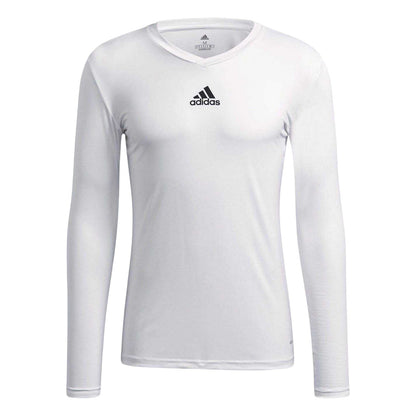 White - Front - Adidas Mens Team Base T-Shirt
