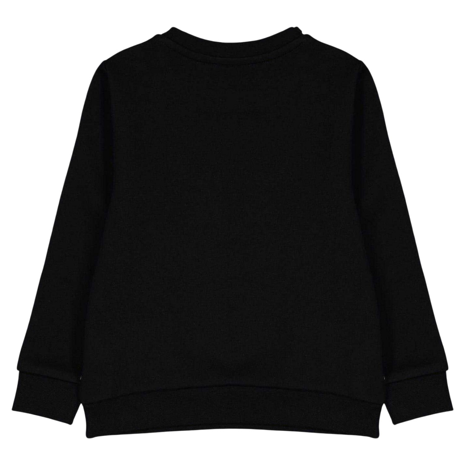 Black - Back - Boss Boys Logo Long-Sleeved Sweatshirt