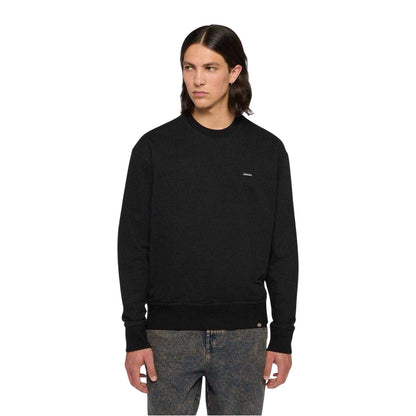 Black - Side - Dickies Mens Heavyweight Sweatshirt
