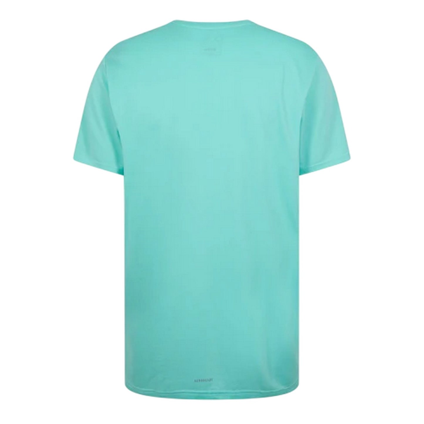 Aqua - Back - Adidas Mens Legends Marathon Lettering T-Shirt