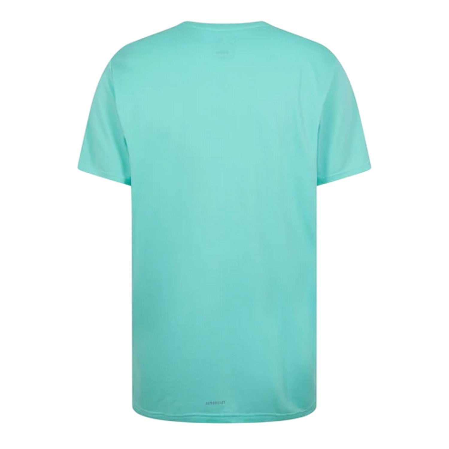 Aqua - Back - Adidas Mens Legends Marathon Lettering T-Shirt