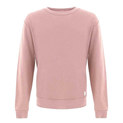 Pastel Pink - Front - Firetrap Mens Crew Neck Regular Sweater Top