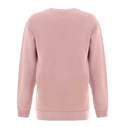 Pastel Pink - Back - Firetrap Mens Crew Neck Regular Sweater Top