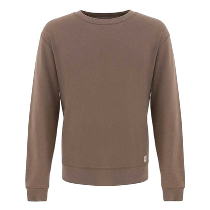 Stone - Front - Firetrap Mens Crew Neck Regular Sweater Top