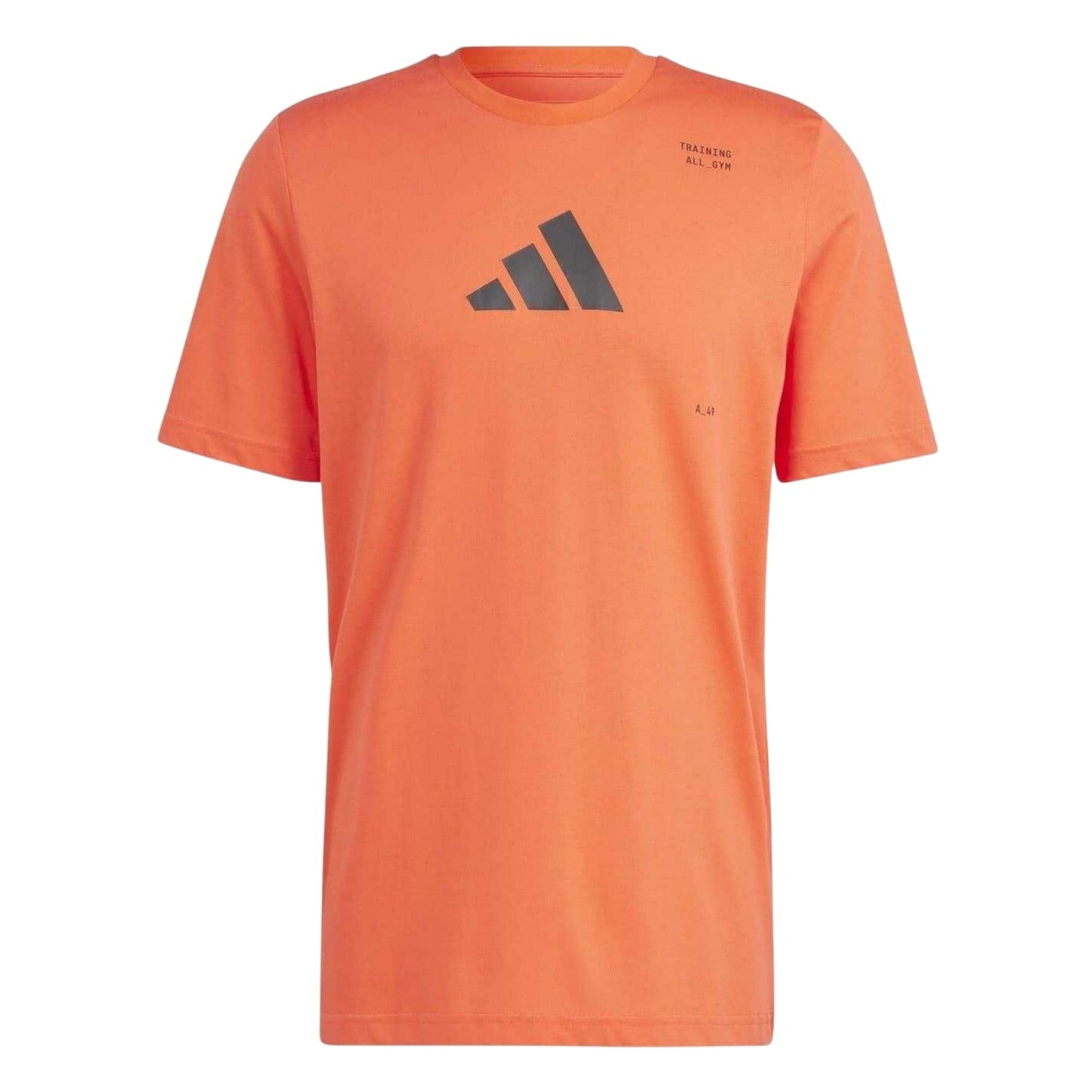 Bright Red - Front - Adidas Mens All Gym T-Shirt