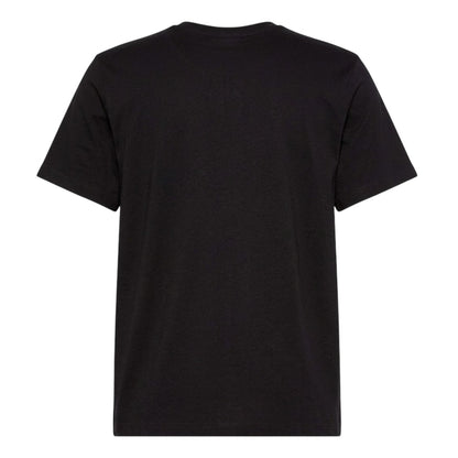Black - Back - Calvin Klein Mens Logo Jersey Knit T-Shirt