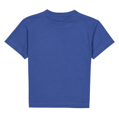Blue - Back - Palm Angels Childrens-Kids Bear T-Shirt