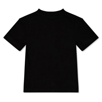 Black - Back - Palm Angels Childrens-Kids Bear T-Shirt